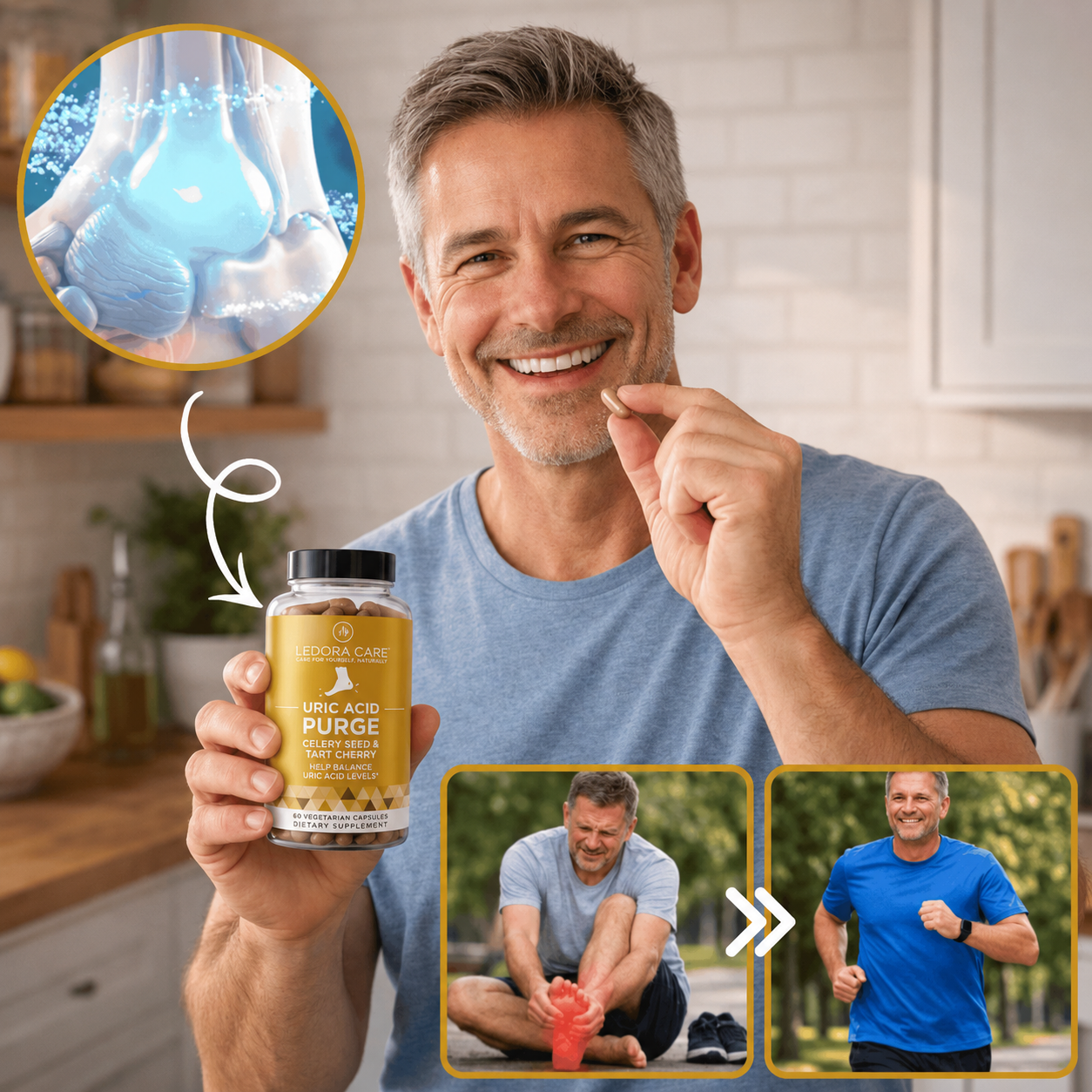 Ledora Care™ Urinsyre Purge