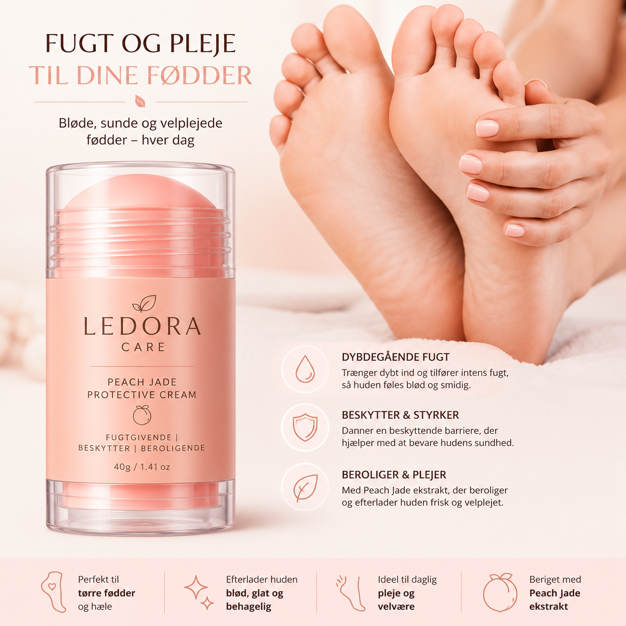 Ledora Care™ SilkHands & SoftFeet Cream