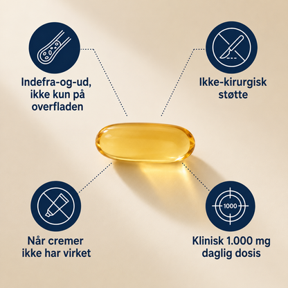 Ledora HemoRelief™ Kapsler – Ubehag og irritation? Støt kroppen indefra med mikroniseret Diosmin & Hesperidin.