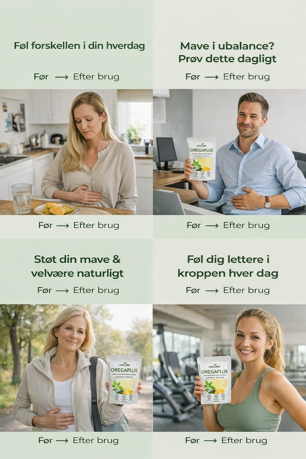 Ledora Care™ OregaPlus – Slip af med oppustet mave & dårlig fordøjelse – naturligt