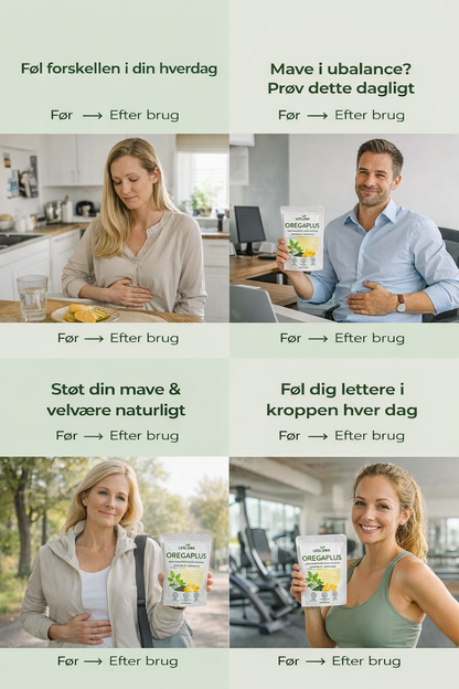 Ledora Care™ OregaPlus – Slip af med oppustet mave & dårlig fordøjelse – naturligt