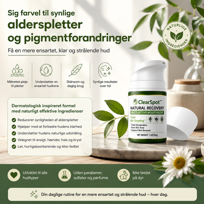 ClearSpot™ Creme | Reducer synlige alderspletter og pigmentforandringer