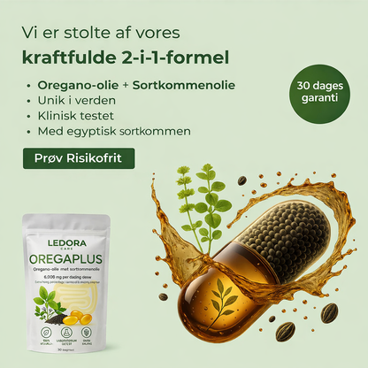 Ledora Care™ OregaPlus – Slip af med oppustet mave & dårlig fordøjelse – naturligt
