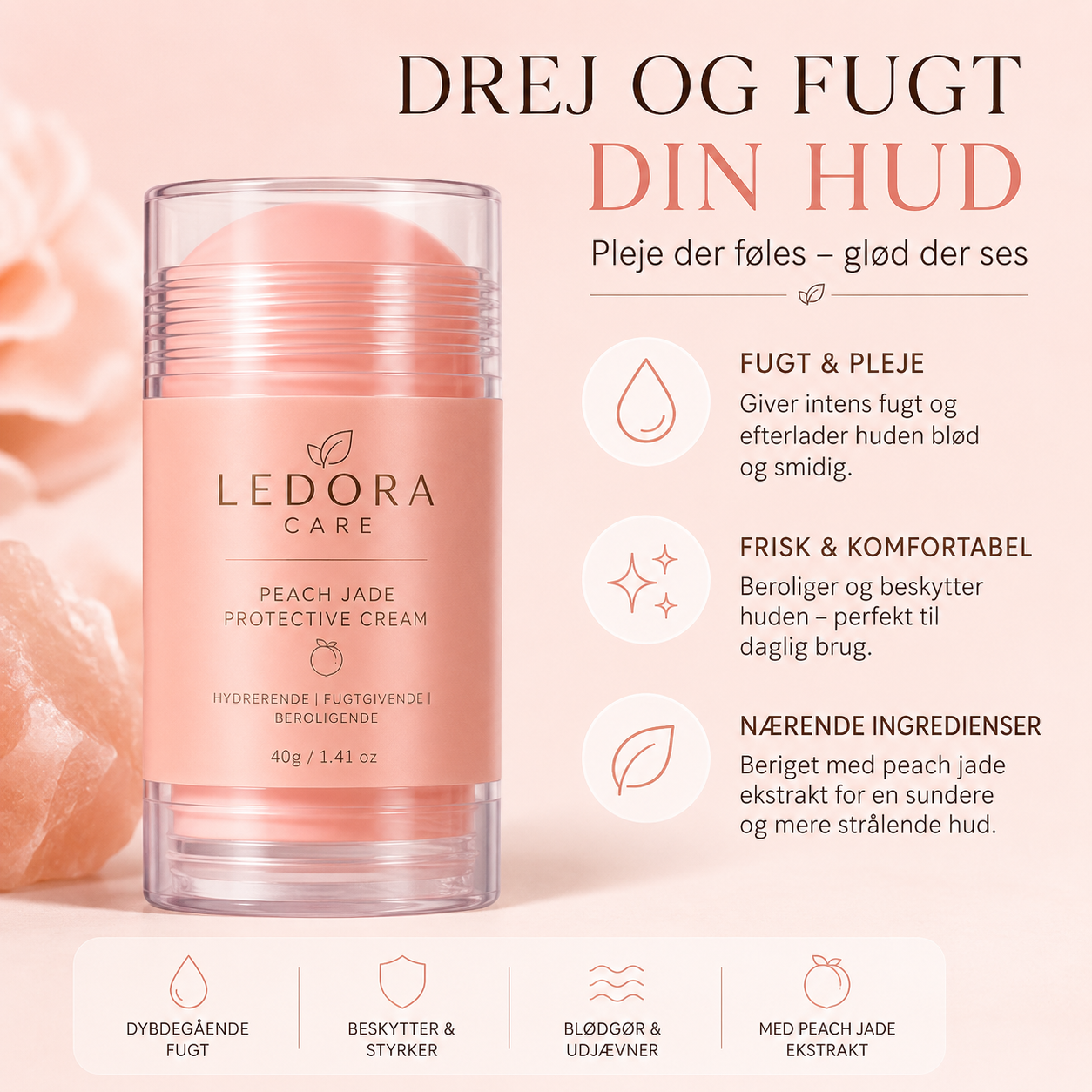 Ledora Care™ SilkHands & SoftFeet Cream